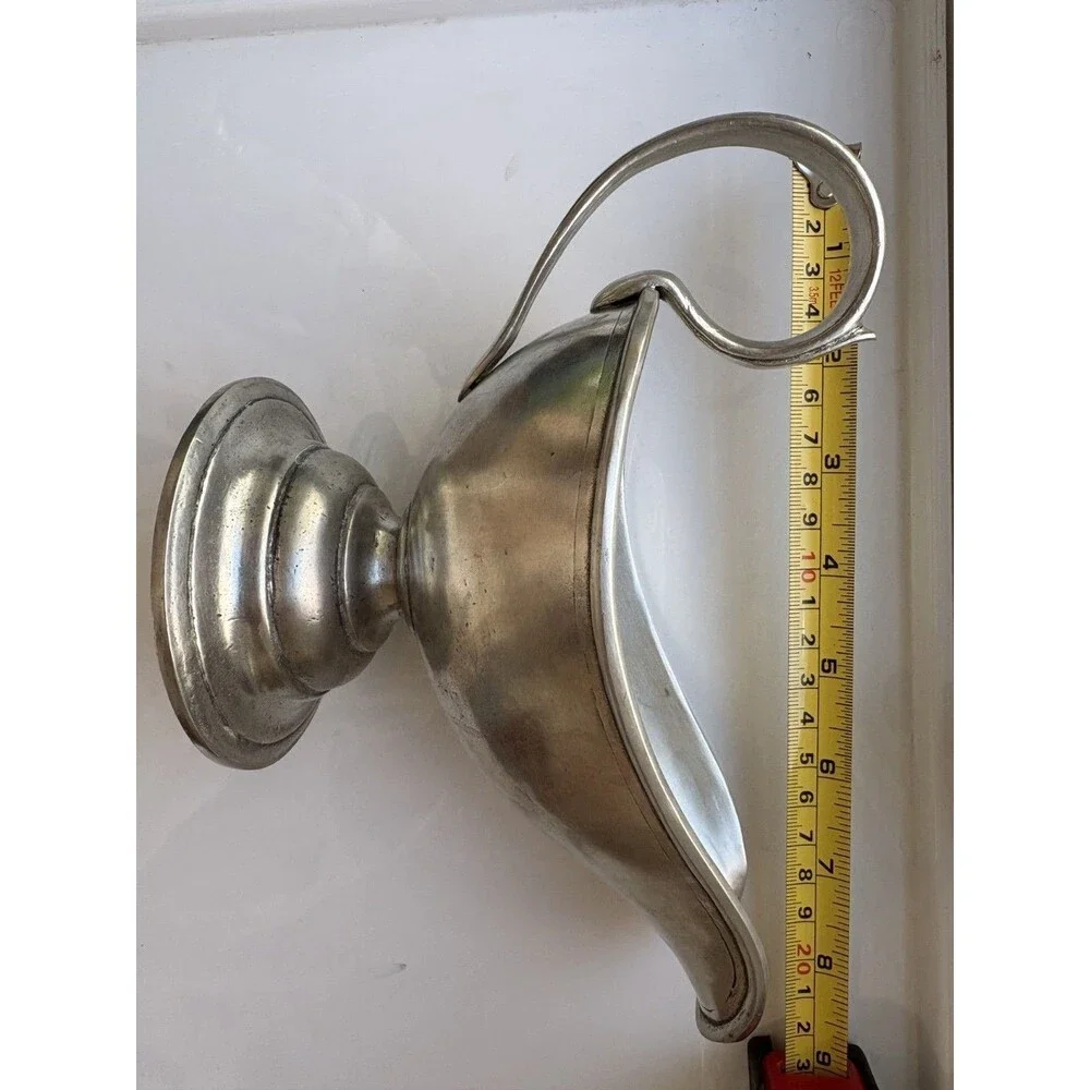MATCH Italian made Pewter Gravy Boat $273.‎ Medium size - Excellent condition
